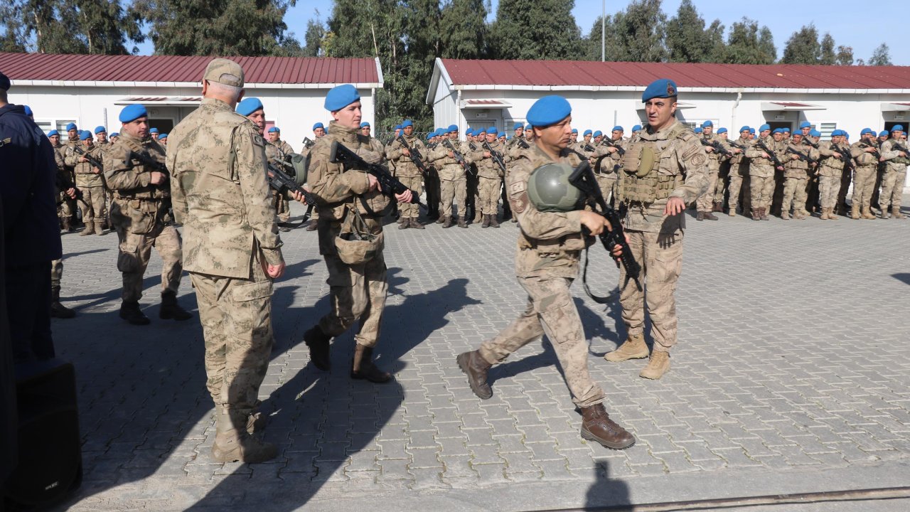Osmaniye’de Görev Süresi Biten Bingöl Jandarması, Dualarla Uğurlandı