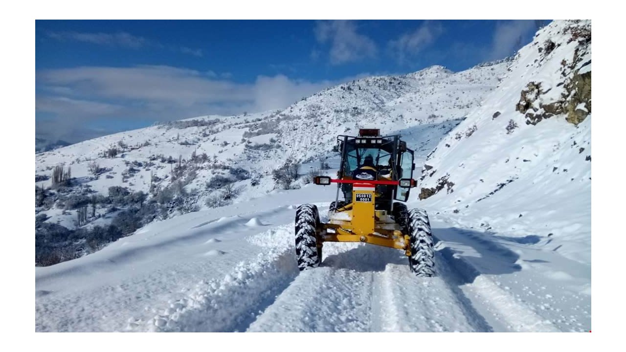 Amasya’da 57 Köy Yolu Ulaşıma Kapandı
