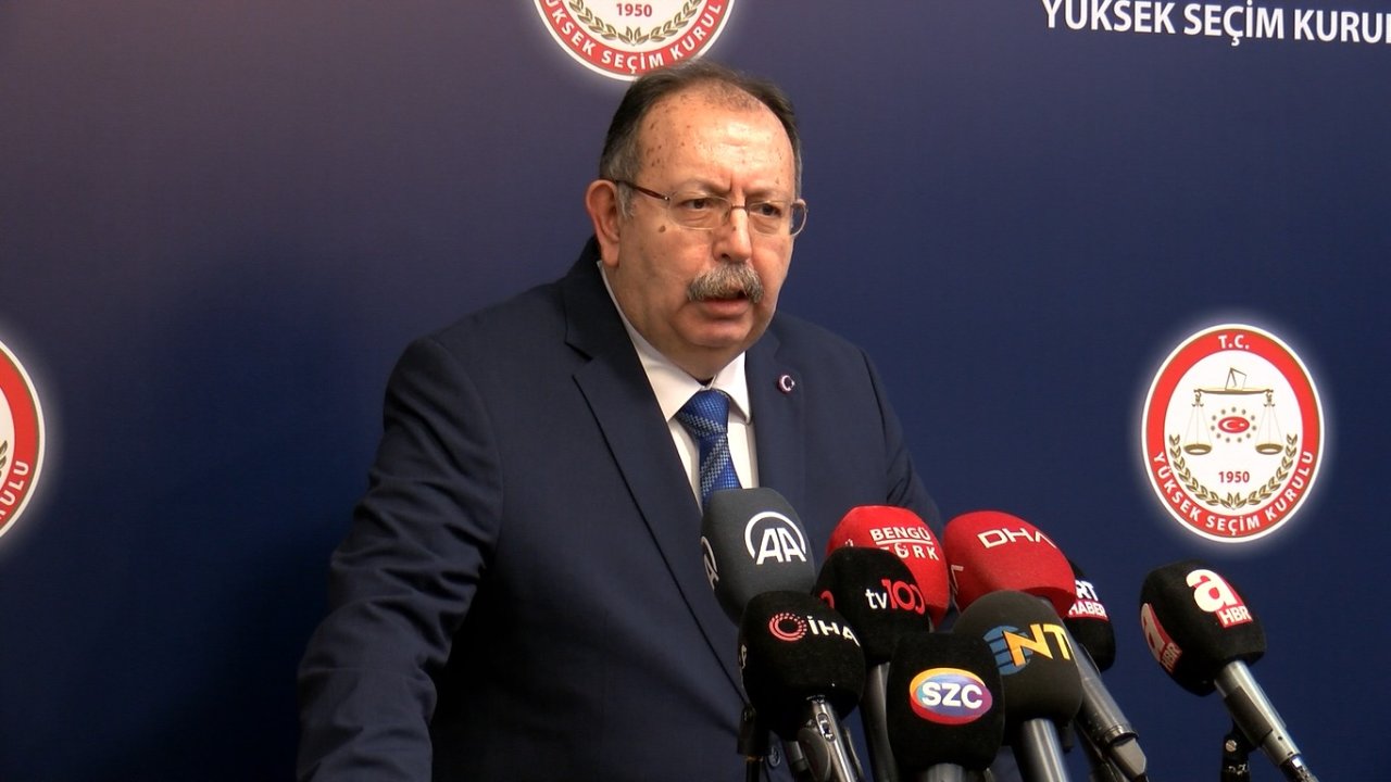 Ysk Başkanı Yener: Cumhurbaşkanı Adaylarına İlişkin İlke Ve Esaslar Belirlendi
