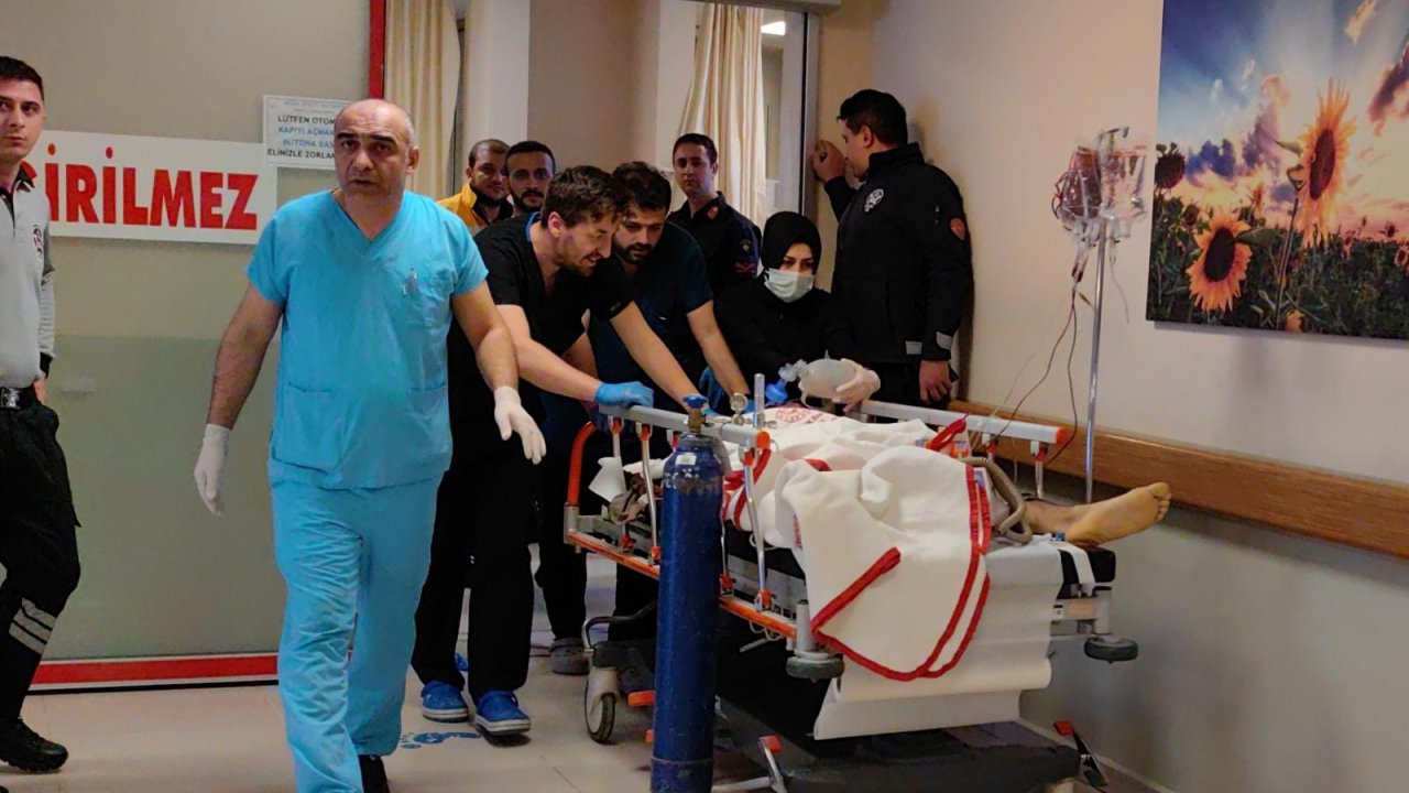 Atölyede Kesim Yaptığı Testerenin Bıçağı Yerinden Çıktı, Boynundan Ağır Yaralandı