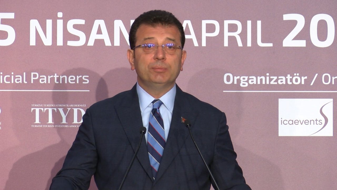 İbb Başkanı İmamoğlu, Turizm Ve Seyahat Fuarına Katıldı