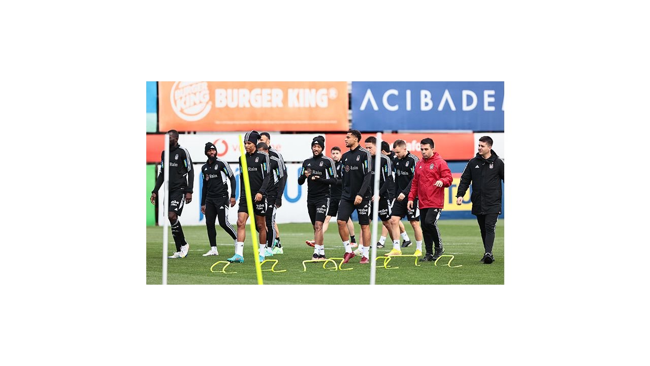 Beşiktaş, Trabzonspor Maçının Hazırlıklarını Sürdürdü