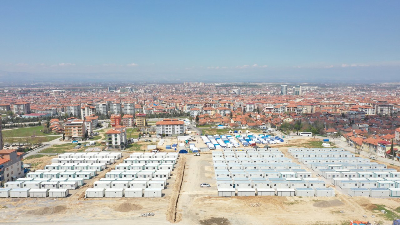 Malatya'da 25 Bin Depremzede, Konteyner Kentlere Yerleştirildi