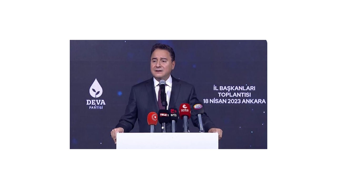 Babacan: Ortak Liste Teklifi Chp'den Geldi