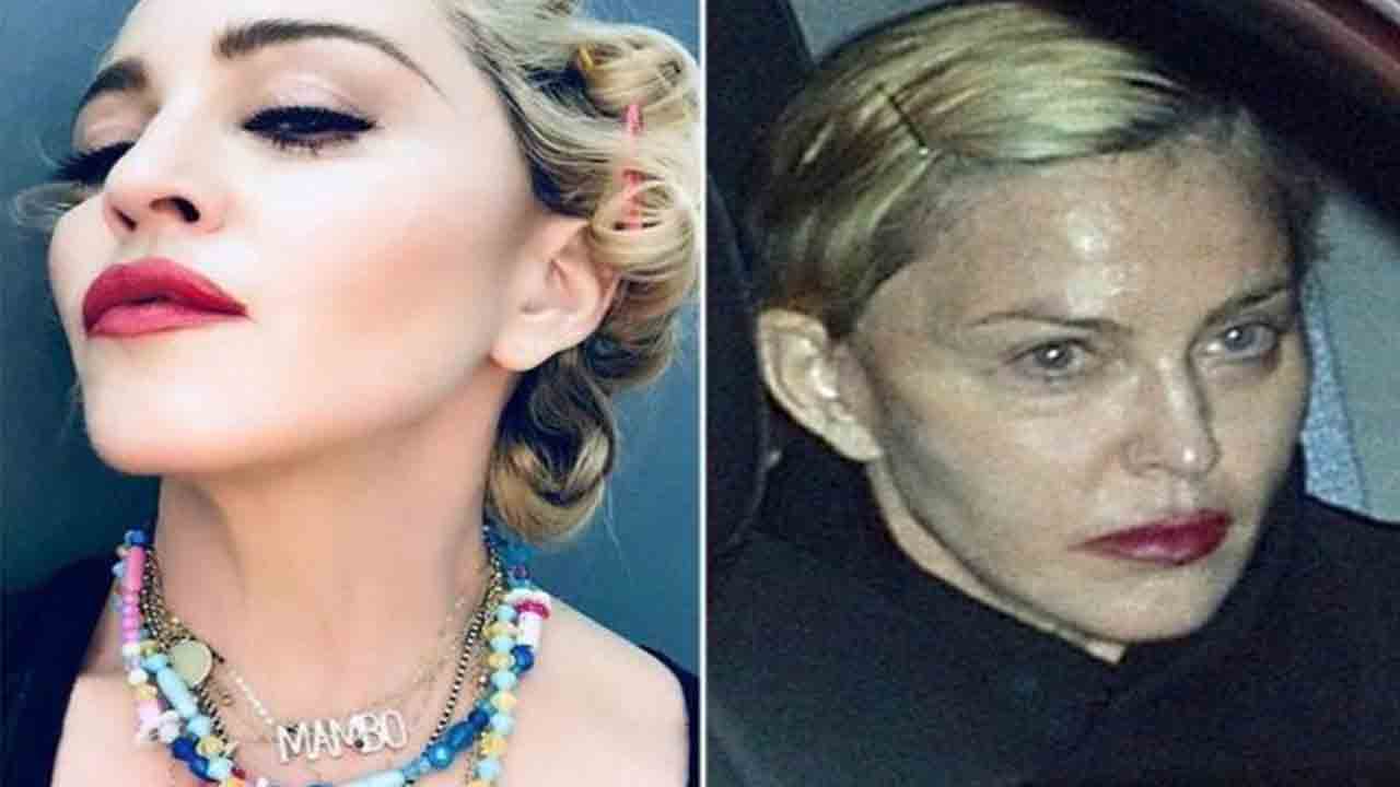 Madonna Makyajsız Görüntülendi! Sosyal Medya Karıştı!