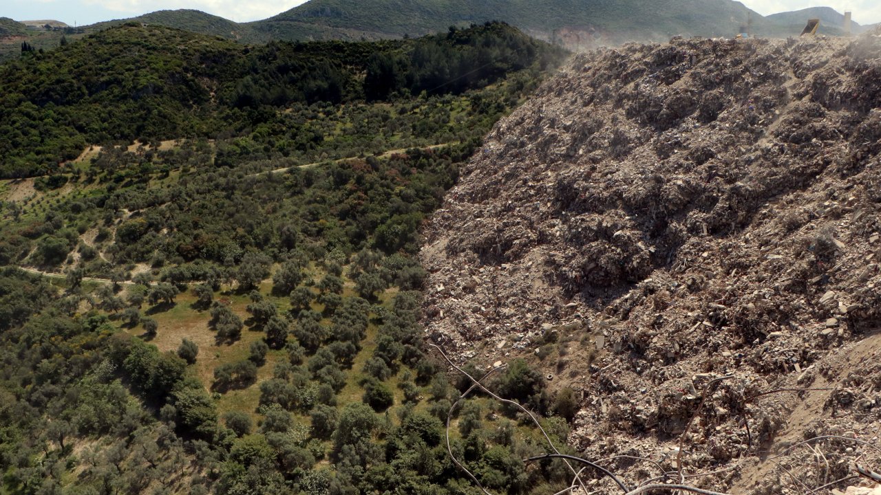 Hatay’da Ormana Ve Zeytinliğe Dökülen Molozlar Ağaçlara Zarar Veriyor
