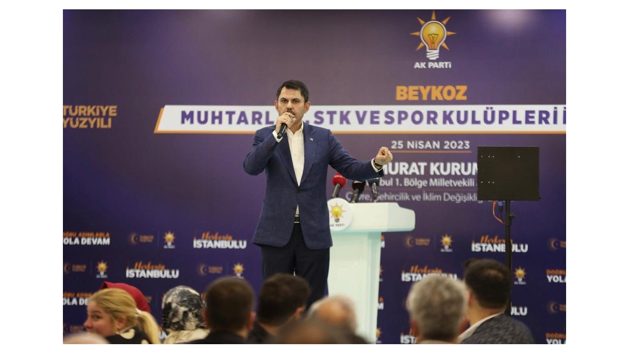 Bakan Kurum Beykoz’da Kanat Önderleriyle Buluştu